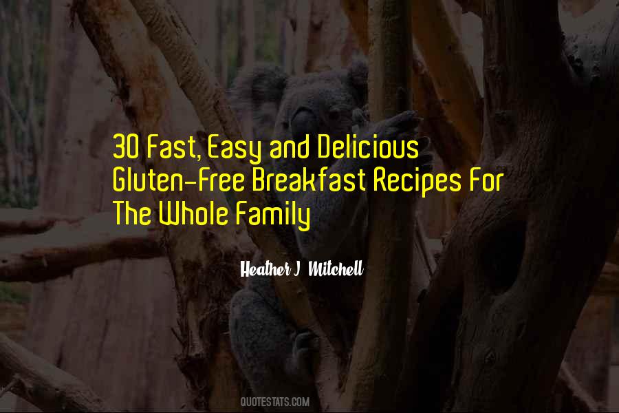 Family Breakfast Quotes #1578624