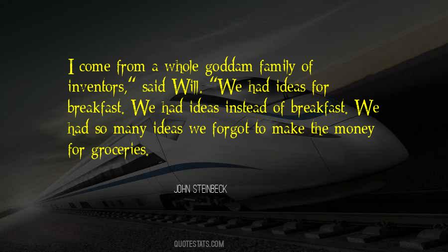 Family Breakfast Quotes #1831150