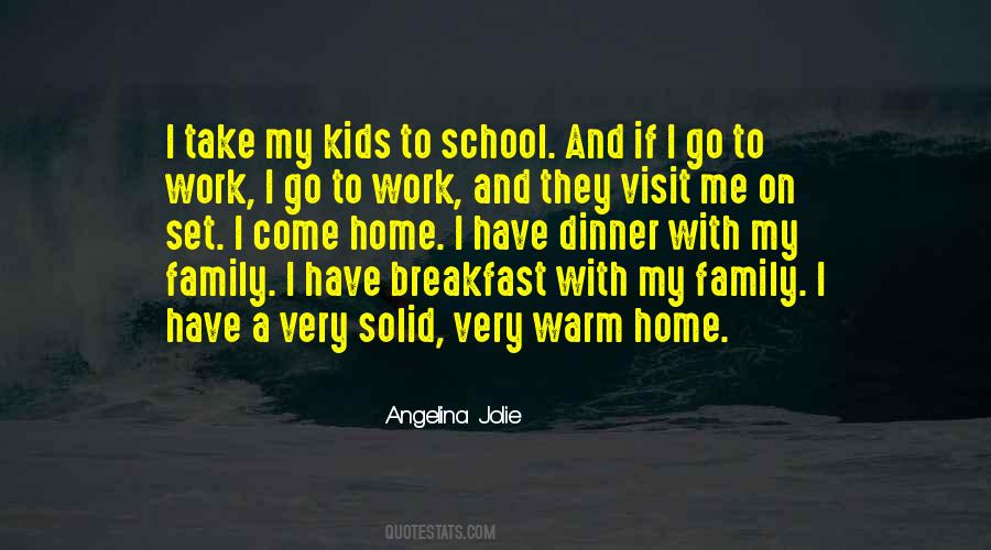 Family Breakfast Quotes #601922