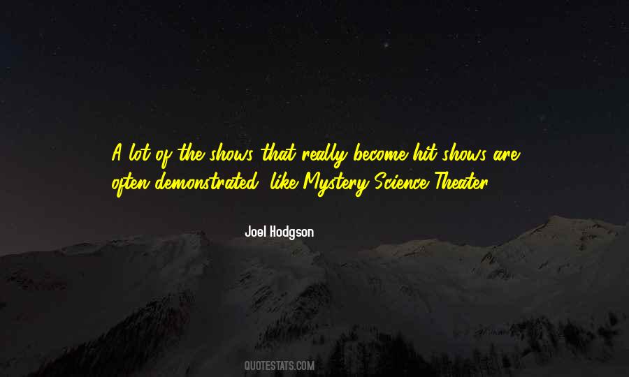 Mystery Science Quotes #1173292