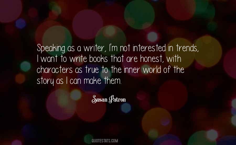 Inner Story Quotes #1097300