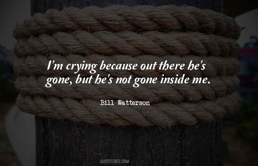 Crying Because Of You Quotes #210433