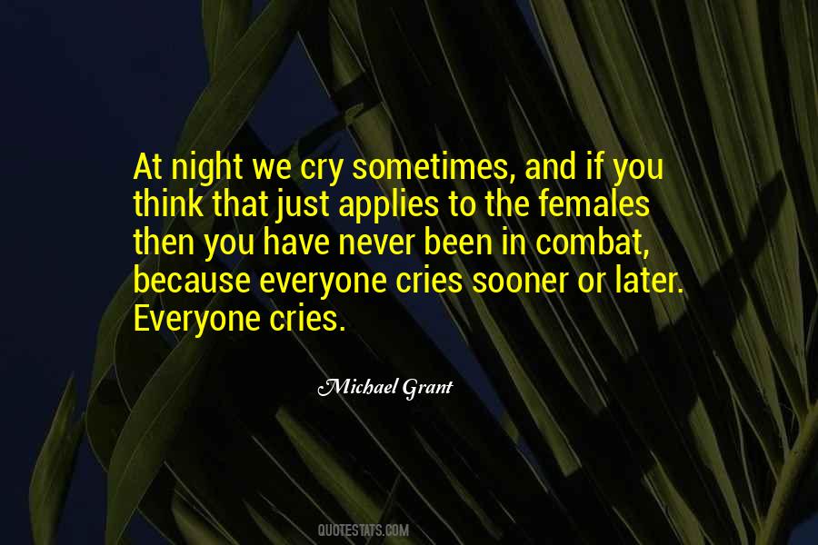Crying Because Of You Quotes #504146
