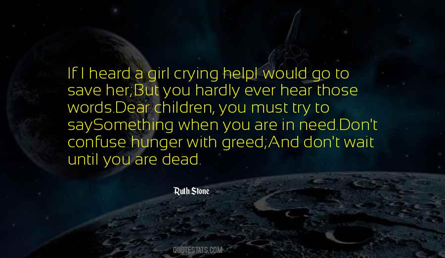 Crying Girl Quotes #1106158