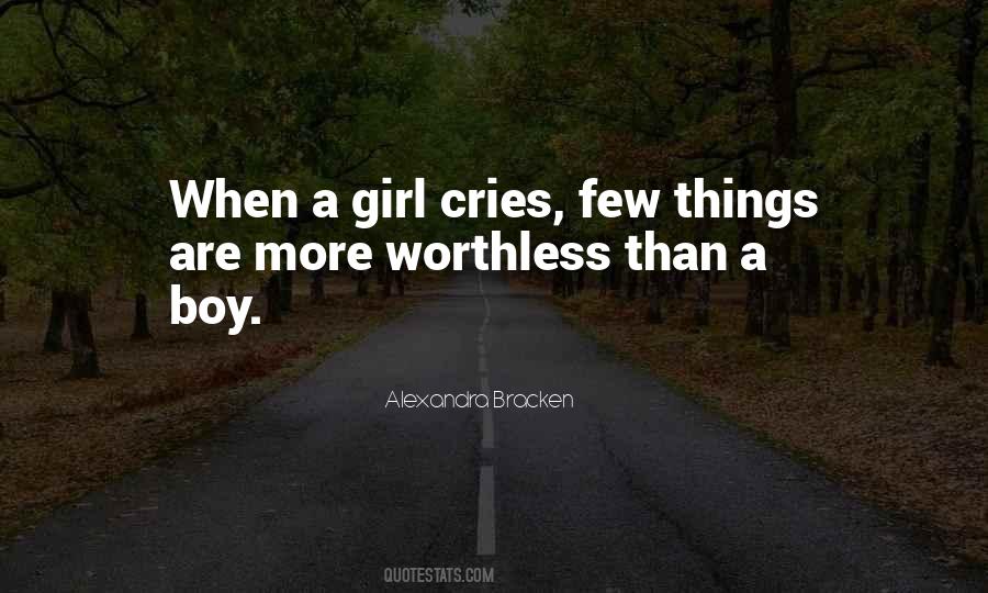 Crying Girl Quotes #1530899