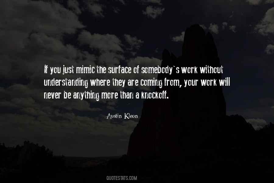 Quotes About Kleon #709377