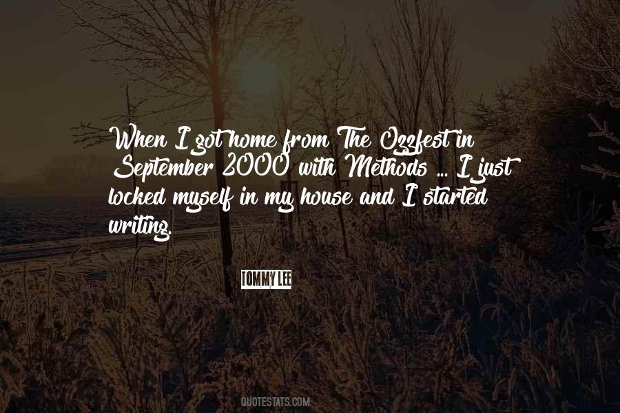 Locked Home Quotes #1690027