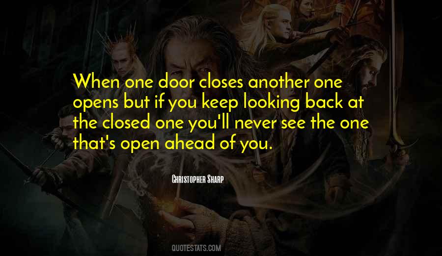 When The Door Closes Quotes #1537768