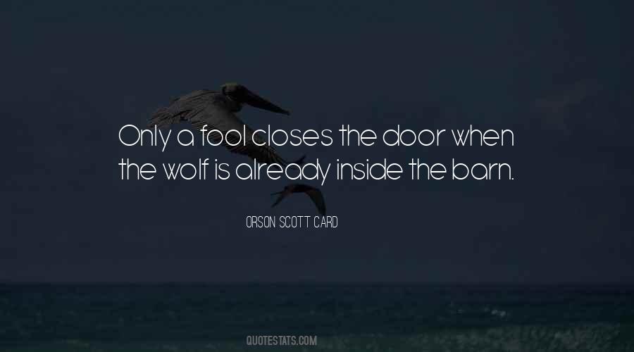 When The Door Closes Quotes #1872077