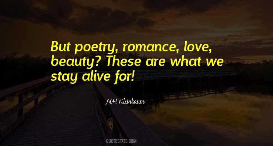 Quotes About Kleinbaum #186006