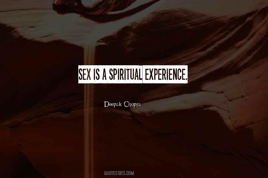 Spiritual Sex Quotes #609049