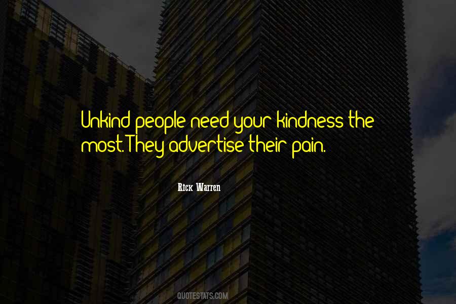 People Who Are Unkind Quotes #527191