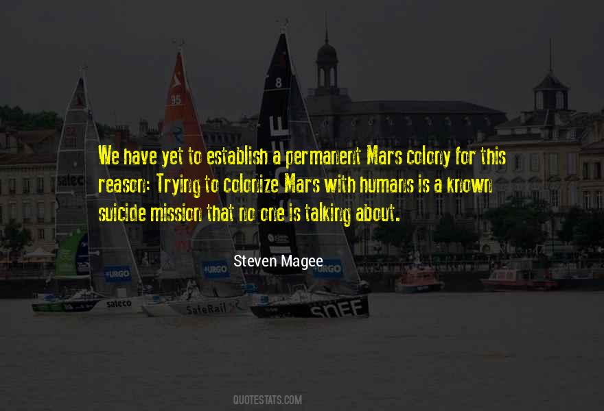 Colonize Mars Quotes #73284