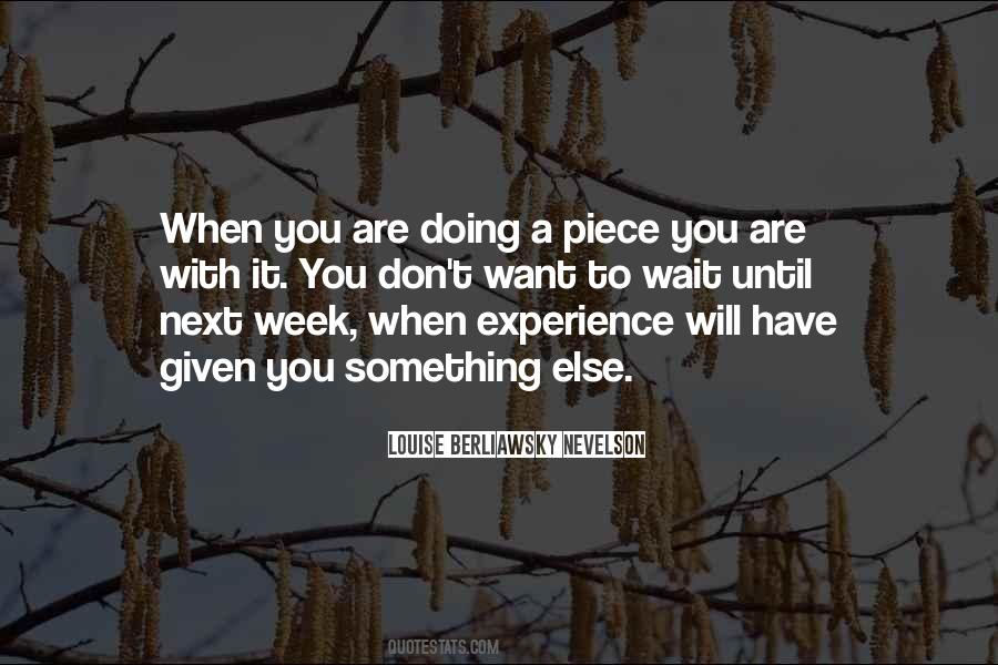 Until You Experience It Quotes #1470211