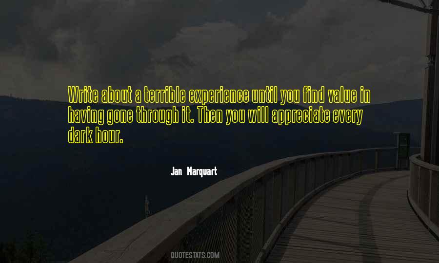 Until You Experience It Quotes #1828152