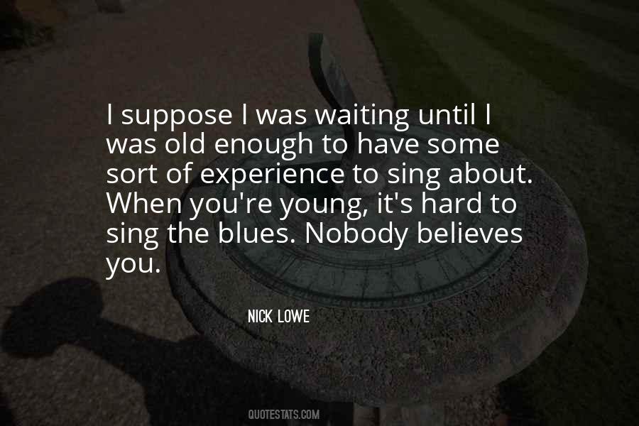 Until You Experience It Quotes #717013