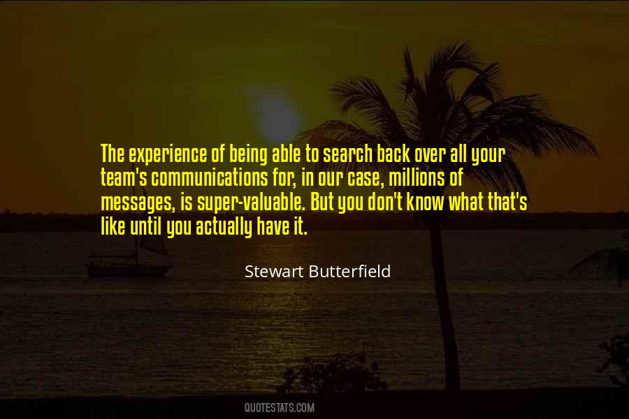 Until You Experience It Quotes #876840