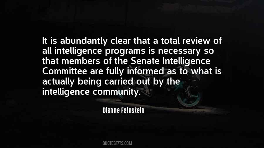 Intelligence Community Quotes #499226