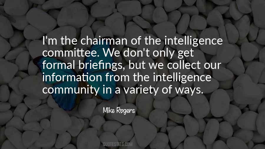Intelligence Community Quotes #580738
