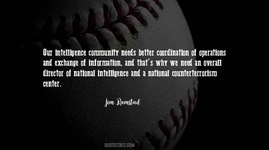 Intelligence Community Quotes #693374