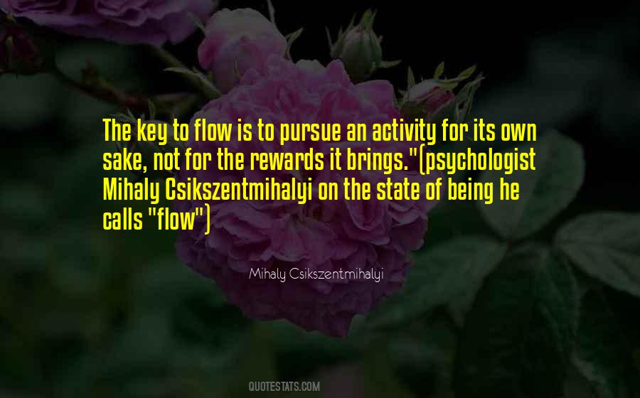 Csikszentmihalyi Quotes #1451685