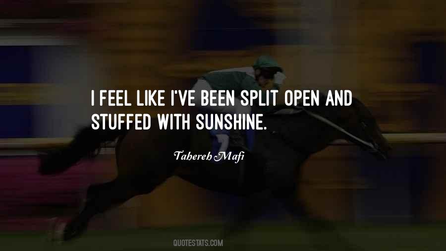Love Is Like Sunshine Quotes #1700534