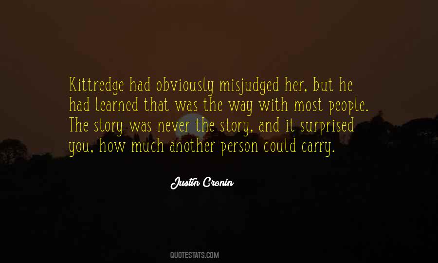 Quotes About Kittredge #503756