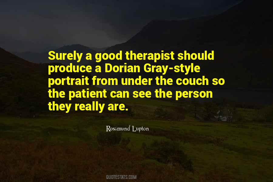 Good Therapist Quotes #119430