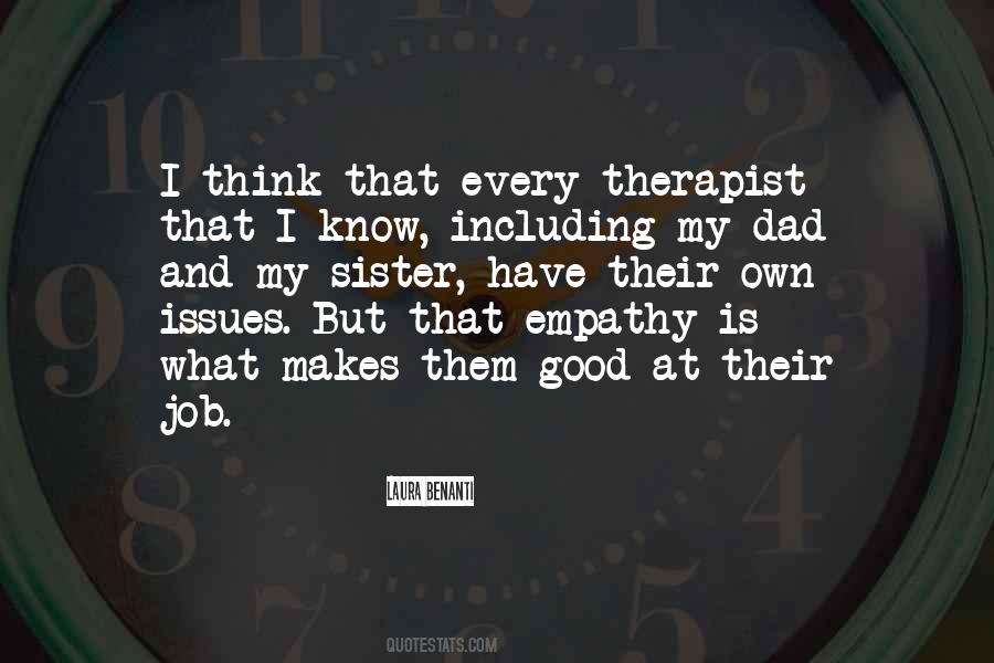 Good Therapist Quotes #330615