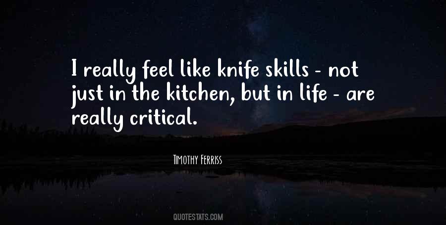 Quotes About Kitchen Life #1233101