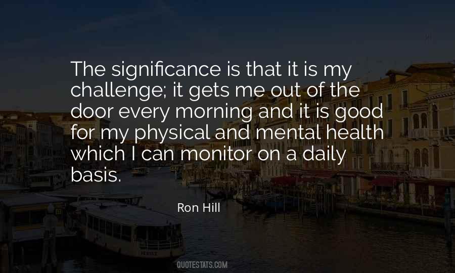 Mental Challenges Quotes #1507385