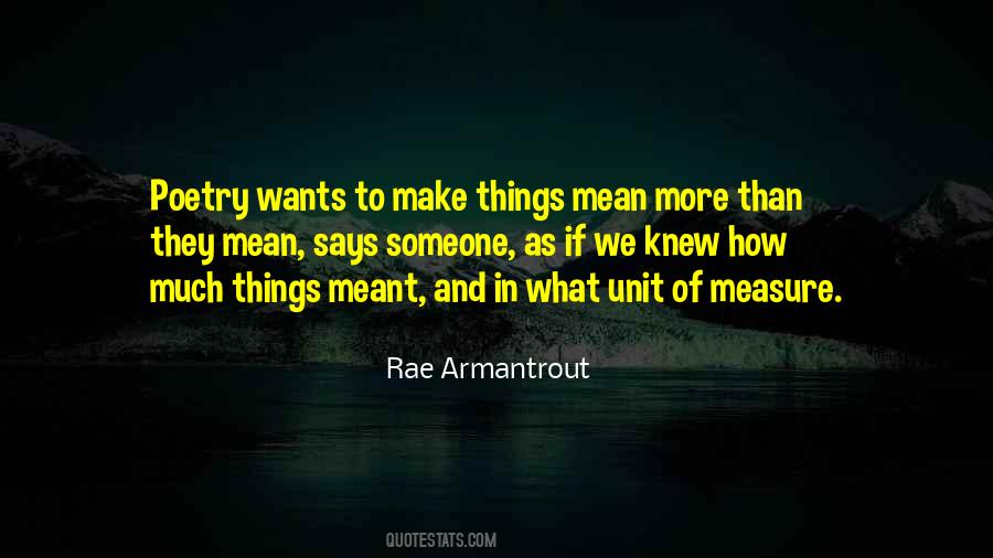 Poetry Things Quotes #44277