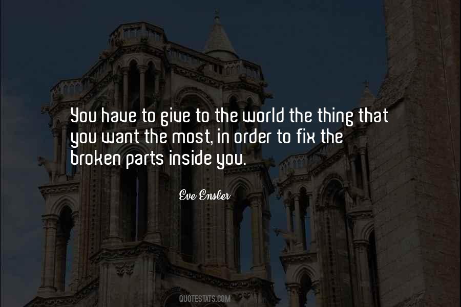 Give You The World Quotes #9969