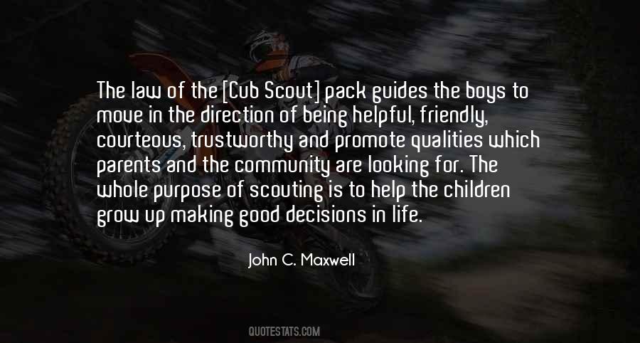 Cub Scout Quotes #772659