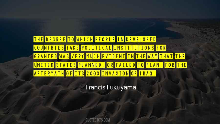 Fukuyama Francis Quotes #1009655