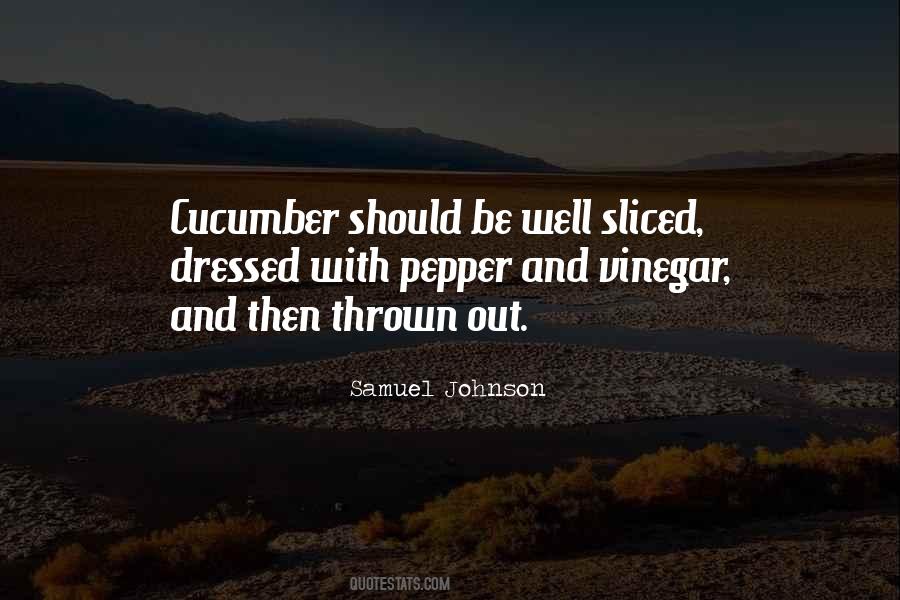 Cucumber Quotes #517685