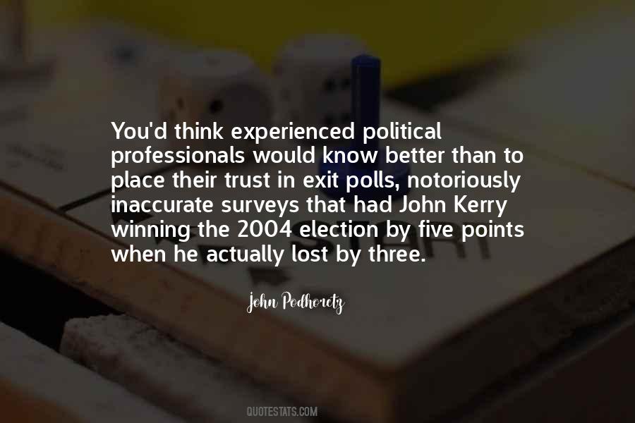 Political Polls Quotes #1439378