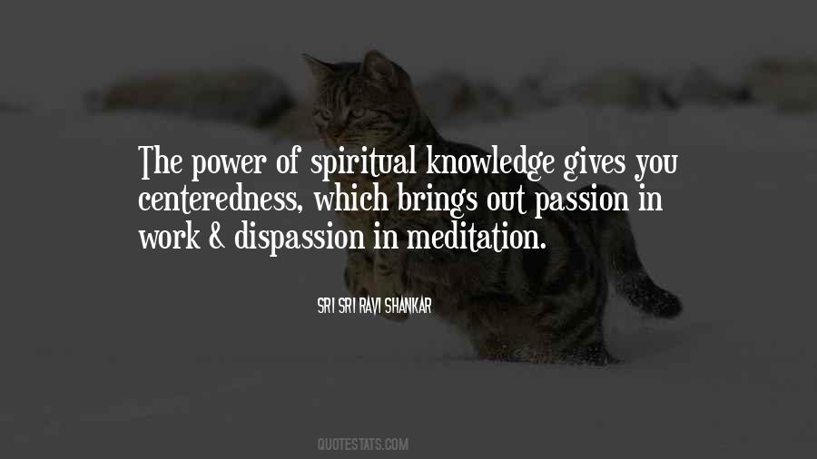 Spiritual Knowledge Quotes #1462591