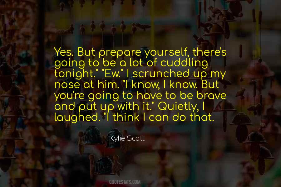 Cuddling You Quotes #1005904