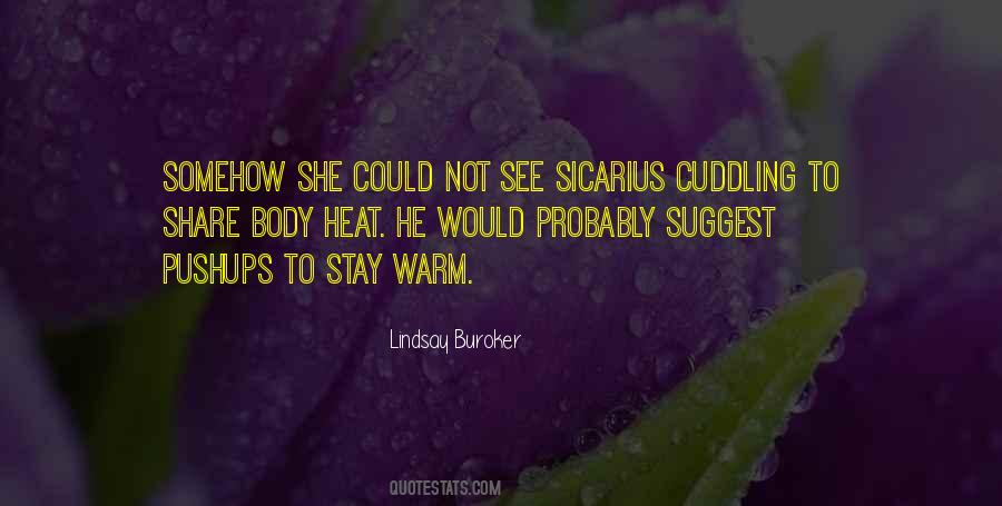 Cuddling You Quotes #99564