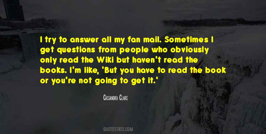 Questions From Quotes #1354837