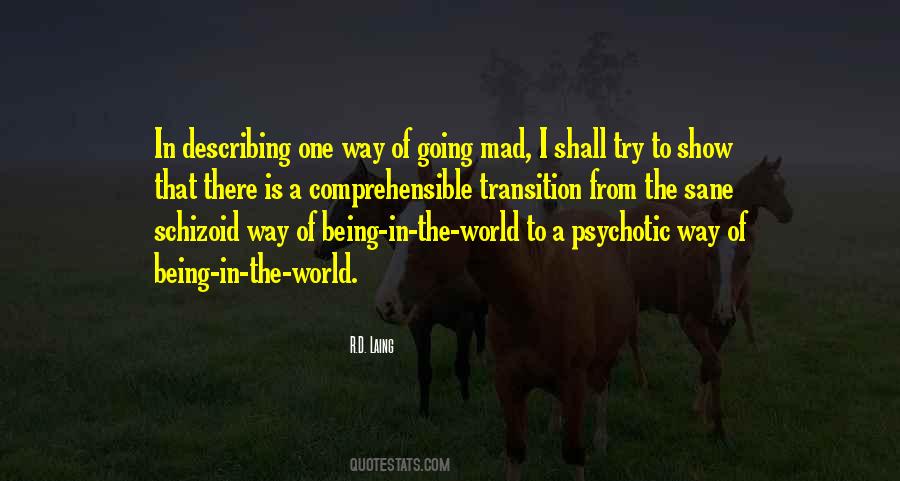Being In The World Quotes #890087