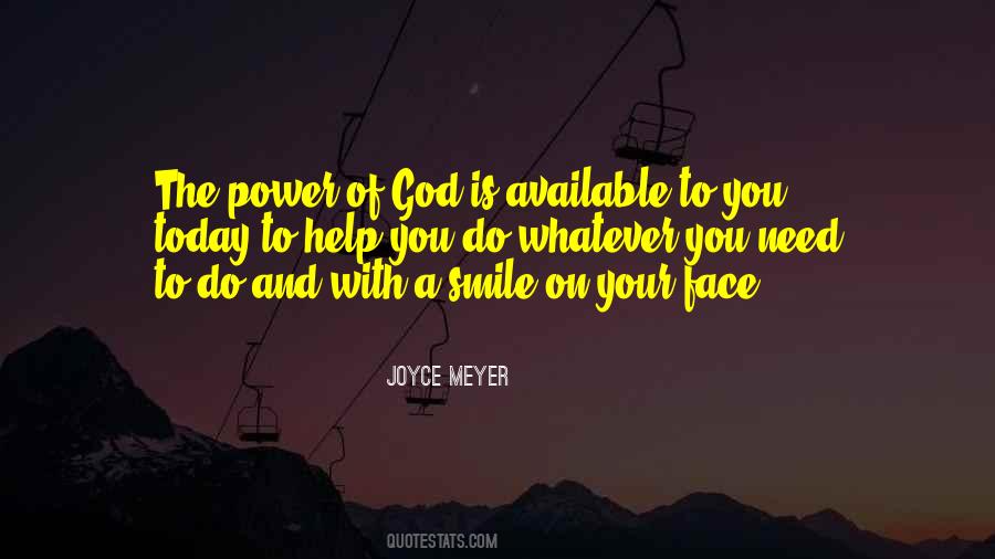 Power To Smile Quotes #1794056