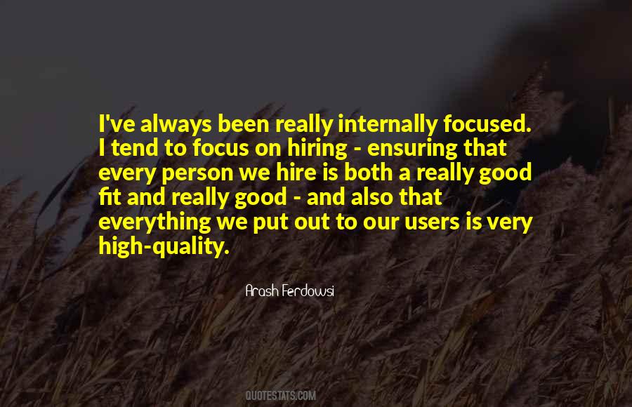 Good Hire Quotes #696631