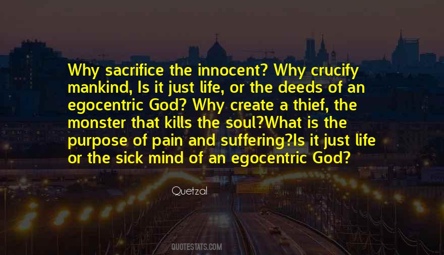 Suffering Sacrifice God S Will Quotes #1594192