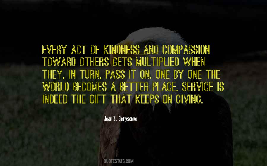 Act Of Giving Quotes #1125827