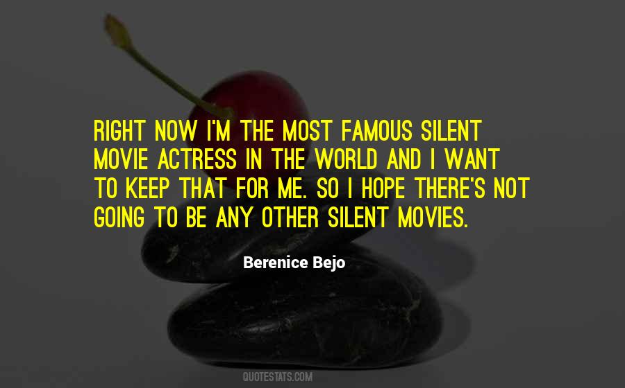 Movie Actress Quotes #1016901