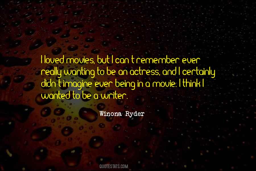 Movie Actress Quotes #1141869
