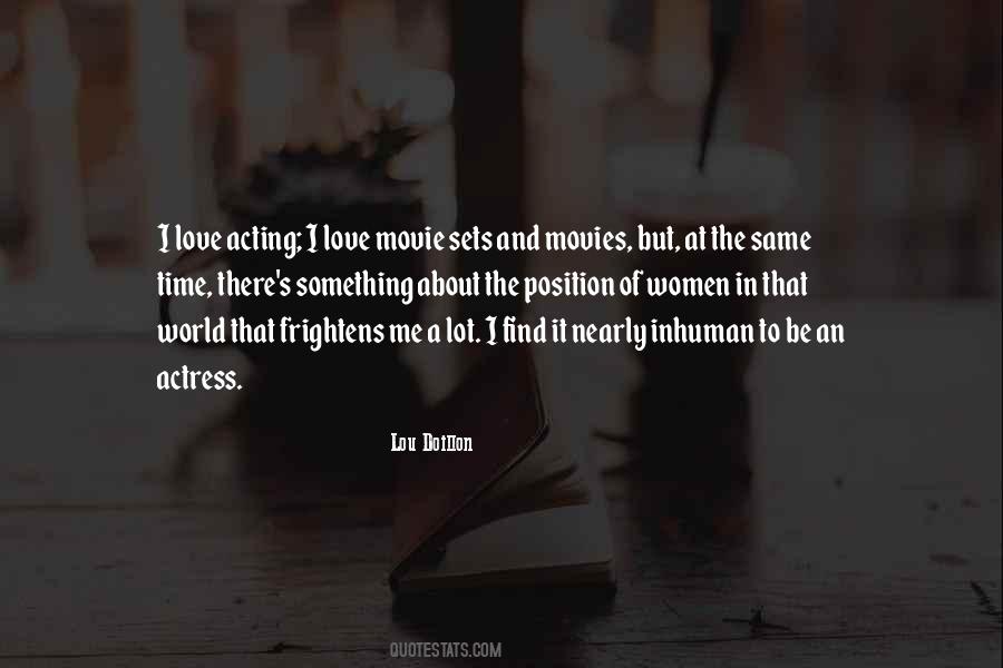 Movie Actress Quotes #818276