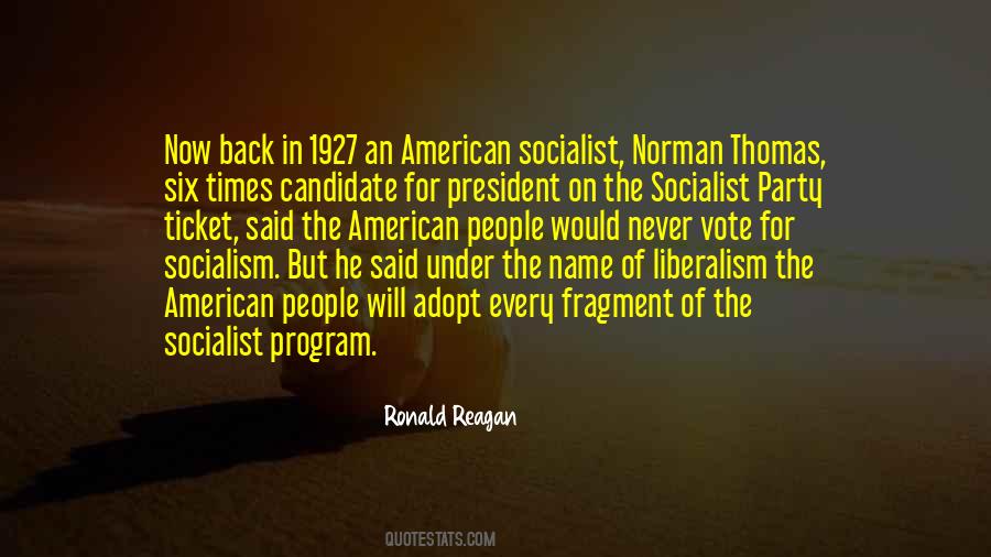 Non Socialist Quotes #81026